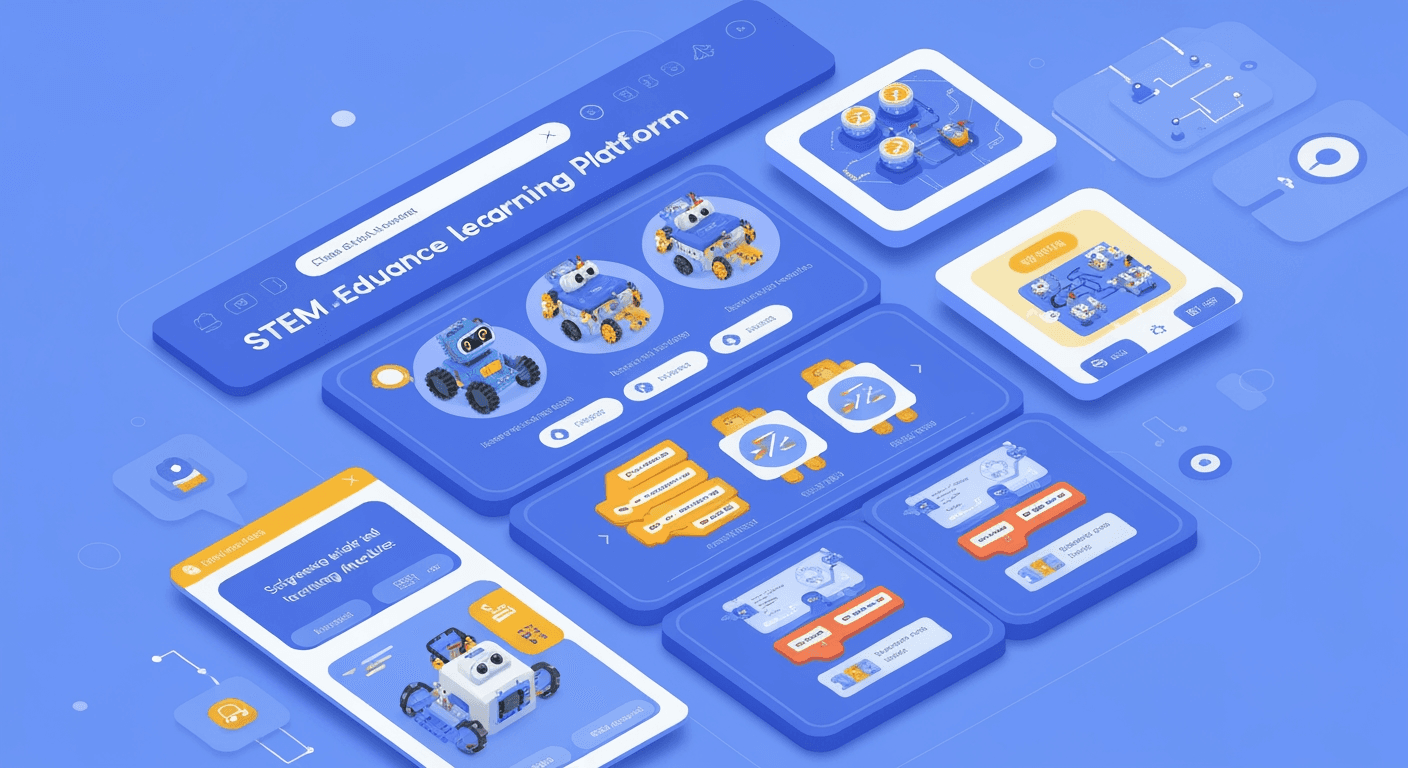 STEM education platform and robotics